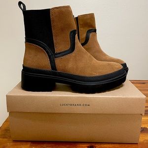 Lucky Brand Eabile Tan Boot (6.5M)